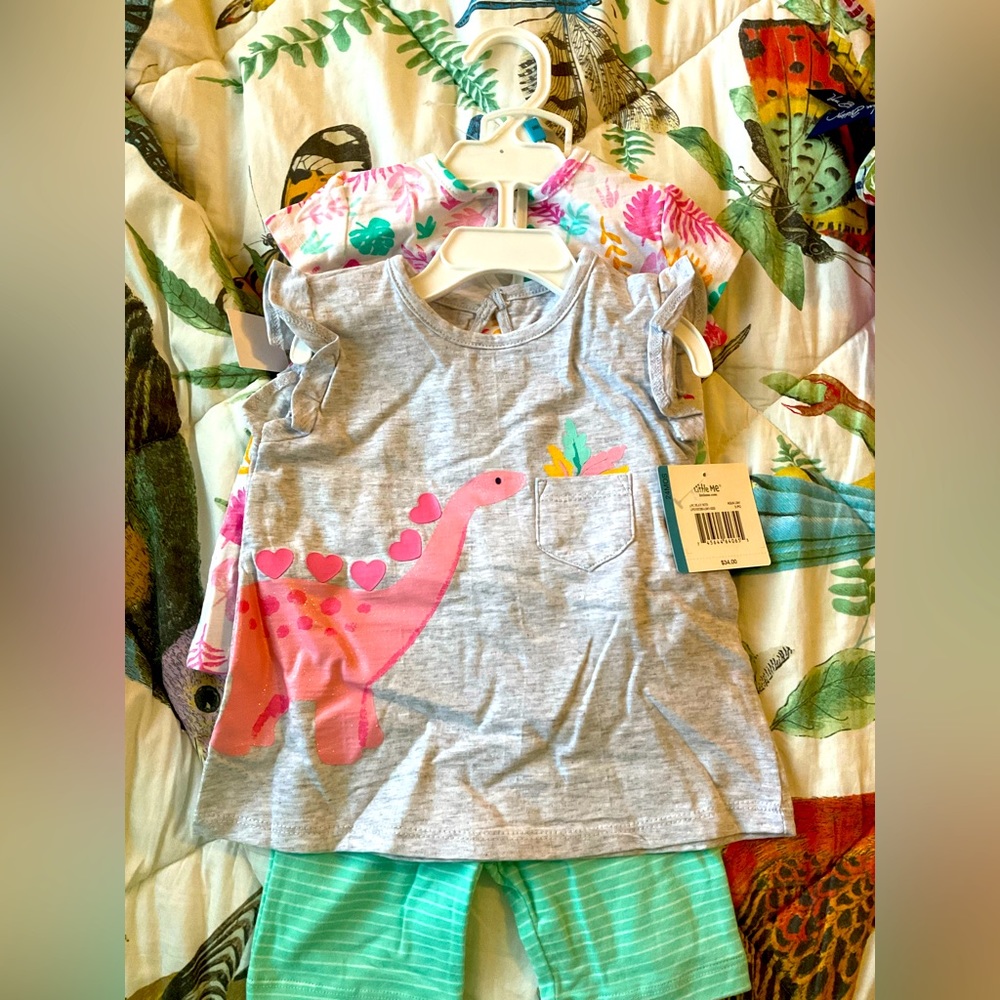 Girls summer outfit set